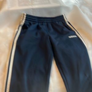 Adidas leisure wear size 12 medium boys Navy.   Adjustable waist.